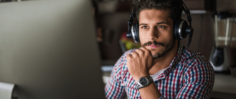 man pondering next steps on mastercard's excessive chargeback and fraud program